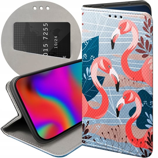 Etui Z Klapką Do Samsung Galaxy S21 Fe Wzory Flaming Flamingi Ptaki Case Samsung Electronics