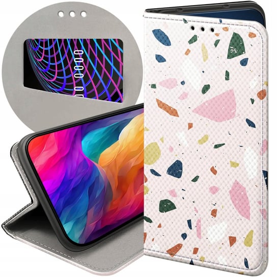 ETUI Z KLAPKĄ DO SAMSUNG GALAXY S21 FE WZORY LASTRIKO TERRAZZO TERAKOTA Samsung Electronics