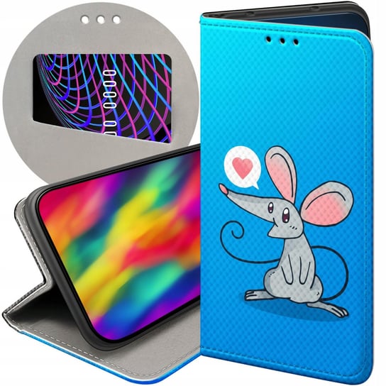 ETUI Z KLAPKĄ DO SAMSUNG GALAXY S21 FE WZORY MYSZKA MOUSE MINI FUTERAŁ CASE Samsung Electronics