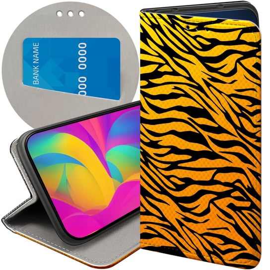 ETUI Z KLAPKĄ DO SAMSUNG GALAXY S21 PLUS WZORY TYGRYS TYGRYESK TIGER CASE Samsung Electronics