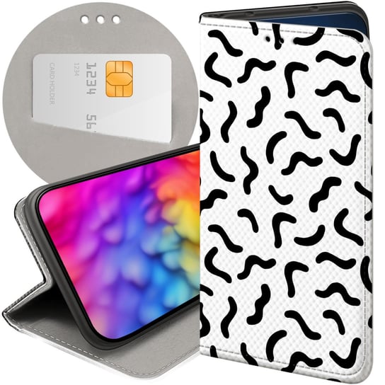 ETUI Z KLAPKĄ DO SAMSUNG GALAXY S21 PLUS WZORY UNIWERSALNE ZWYKŁE MIX CASE Samsung Electronics