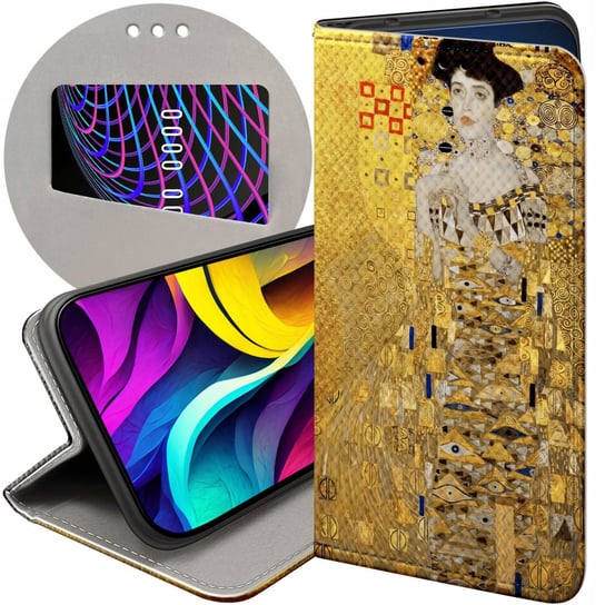 ETUI Z KLAPKĄ DO SAMSUNG GALAXY S21 ULTRA WZORY KLIMT GUSTAV POCAŁUNEK CASE Samsung Electronics