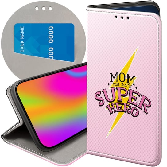 Etui Z Klapką Do Samsung Galaxy S21 Wzory Dzień Mamy Matki Mama Futerał Samsung