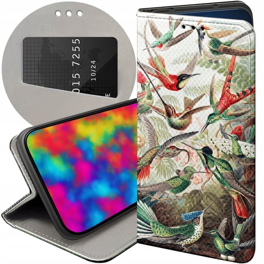 ETUI Z KLAPKĄ DO SAMSUNG GALAXY S21 WZORY ERNST HAECKEL PRZYRODA BOTANIKA Samsung Electronics