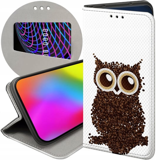 ETUI Z KLAPKĄ DO SAMSUNG GALAXY S21 WZORY KAWA COFFE KAWUSIA FUTERAŁ CASE Samsung Electronics