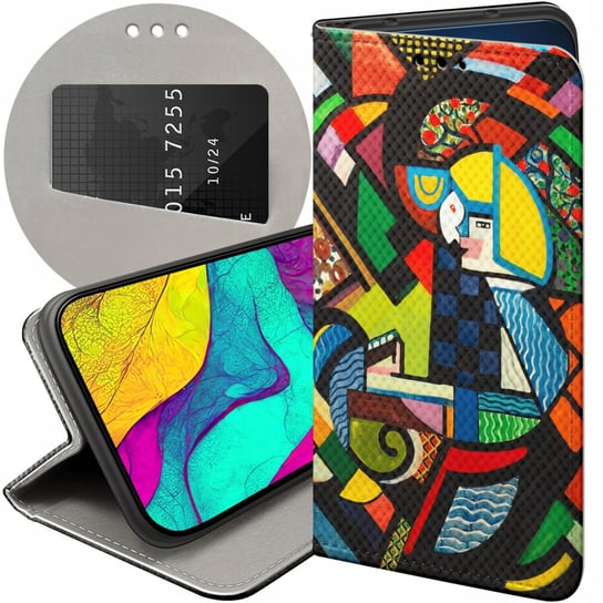 Etui Z Klapką Do Samsung Galaxy S21 Wzory Kubizm Abstrakcjonizm Geometria Samsung Electronics