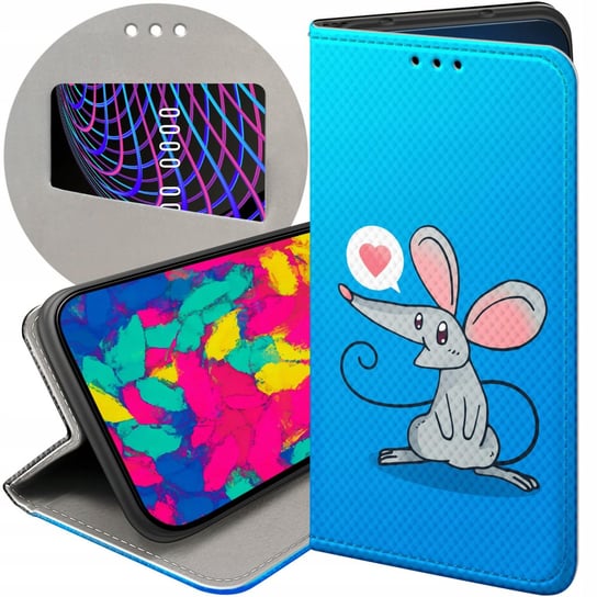 ETUI Z KLAPKĄ DO SAMSUNG GALAXY S21 WZORY MYSZKA MOUSE MINI FUTERAŁ CASE Samsung Electronics