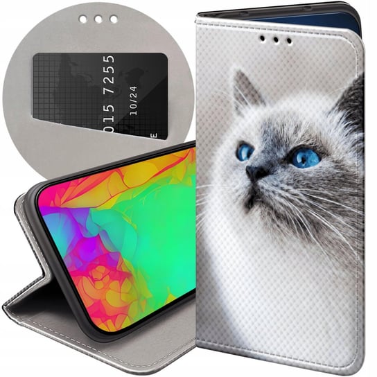 ETUI Z KLAPKĄ DO SAMSUNG GALAXY S23 PLUS WZORY ANIMALS ZDJĘCIA ZWIERZĘTA Samsung