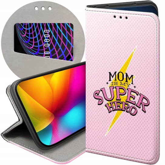Etui Z Klapką Do Samsung Galaxy S23 Wzory Dzień Mamy Matki Mama Futerał Samsung