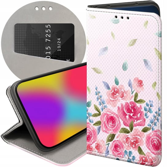 ETUI Z KLAPKĄ DO SAMSUNG GALAXY S23 WZORY ŁADNE PIĘKNE BEAUTY FUTERAŁ CASE Samsung Electronics