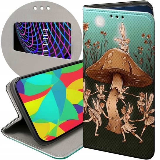 ETUI Z KLAPKĄ DO SAMSUNG GALAXY S24 ULTRA WZORY FANTASY MAGIC WRÓŻKA CASE Samsung