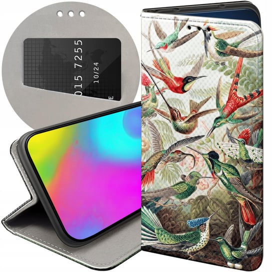 ETUI Z KLAPKĄ DO SAMSUNG GALAXY S24 WZORY ERNST HAECKEL PRZYRODA BOTANIKA Samsung Electronics