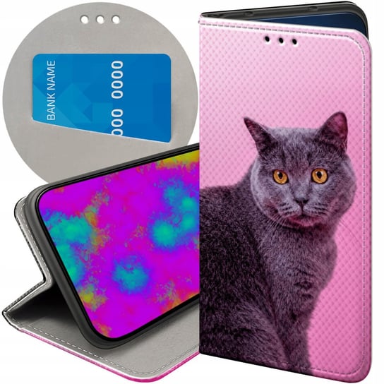 ETUI Z KLAPKĄ DO SAMSUNG GALAXY S5 / S5 NEO WZORY KOTY KOTKI KOCIAKI CASE Samsung Electronics