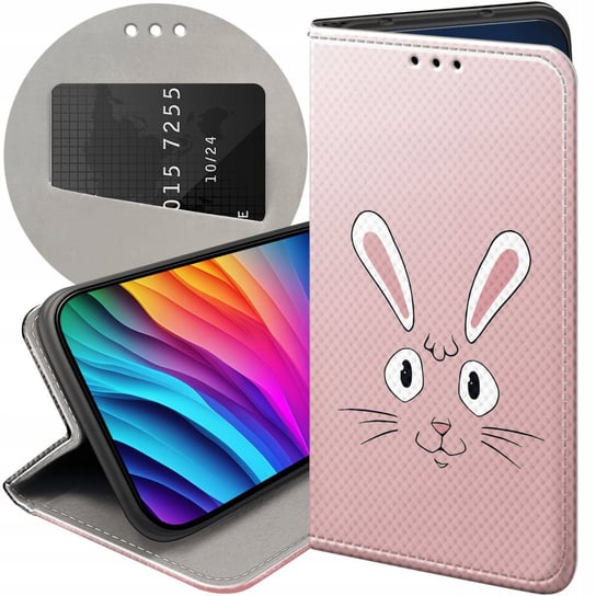 ETUI Z KLAPKĄ DO SAMSUNG GALAXY S7 EDGE WZORY KRÓLIK ZAJĄC BUNNY FUTERAŁ Samsung Electronics