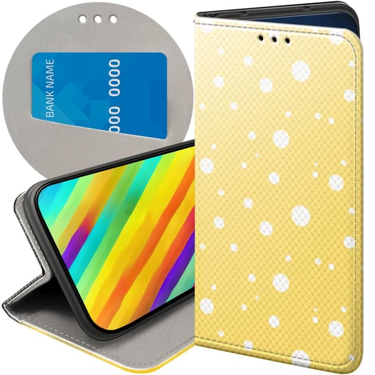 ETUI Z KLAPKĄ DO SAMSUNG GALAXY S7 EDGE WZORY KROPKI GROCHY BOKEH DOTS CASE Samsung Electronics