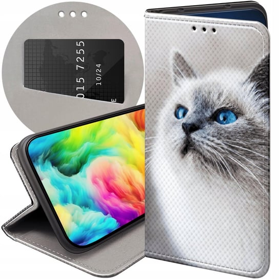 ETUI Z KLAPKĄ DO SAMSUNG GALAXY S7 WZORY ANIMALS ZDJĘCIA ZWIERZĘTA FUTERAŁ Samsung Electronics