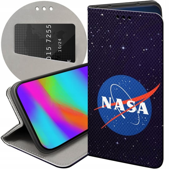 ETUI Z KLAPKĄ DO SAMSUNG GALAXY S7 WZORY NASA KOSMOS ASTRONOMIA GWIAZDY Samsung Electronics