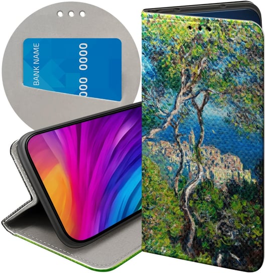 ETUI Z KLAPKĄ DO SAMSUNG GALAXY S8 PLUS WZORY CLAUDE MONET FUTERAŁ CASE Samsung Electronics