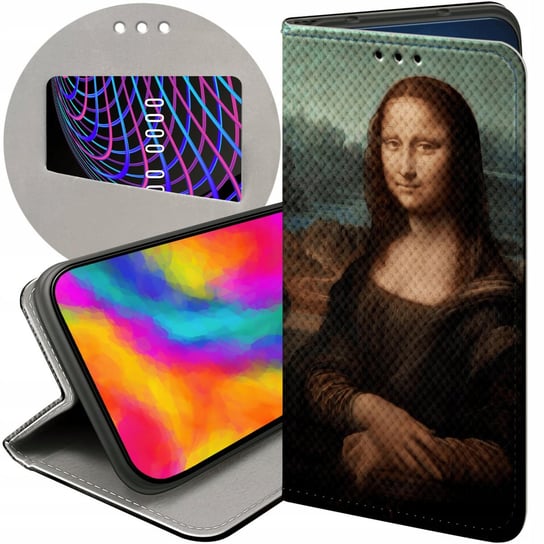 ETUI Z KLAPKĄ DO SAMSUNG GALAXY S8 WZORY LEONARDO DA VINCI MONA ŁASICZKA Samsung Electronics