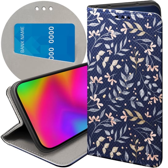 ETUI Z KLAPKĄ DO SAMSUNG GALAXY S9 PLUS WZORY FLORAL BOTANIKA BUKIETY CASE Samsung Electronics