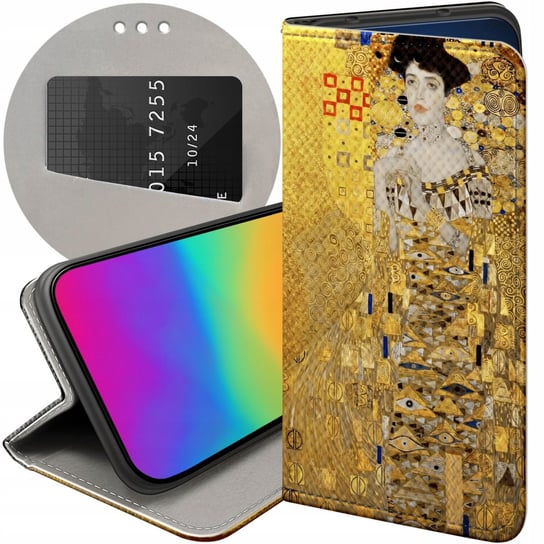 ETUI Z KLAPKĄ DO SAMSUNG GALAXY S9 PLUS WZORY KLIMT GUSTAV POCAŁUNEK CASE Samsung