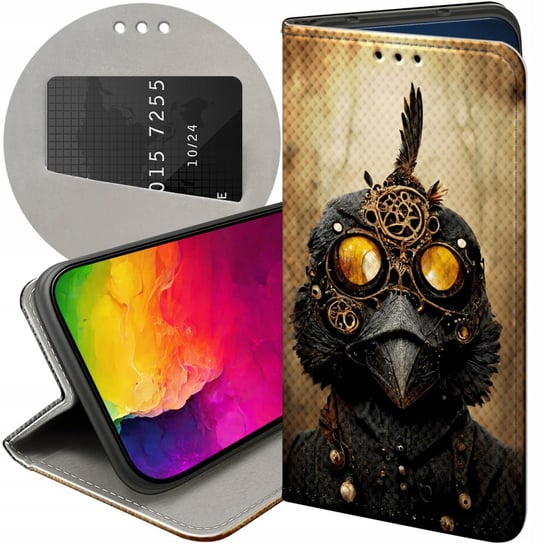 ETUI Z KLAPKĄ DO SAMSUNG GALAXY S9 PLUS WZORY STEAMPUNK MASZYNY LABORATORIA Samsung Electronics