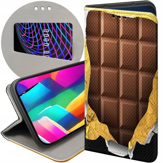 Etui Z Klapką Do Samsung Galaxy Xcover 5 Wzory Czekolada Choco Słodycze Samsung Electronics