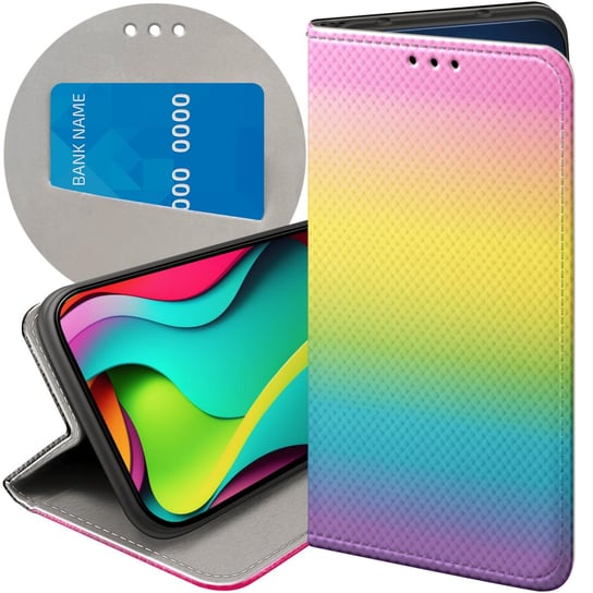 ETUI Z KLAPKĄ DO SONY XPERIA 1 III WZORY LGBT RÓWNOŚĆ PRIDE FUTERAŁ CASE Sony