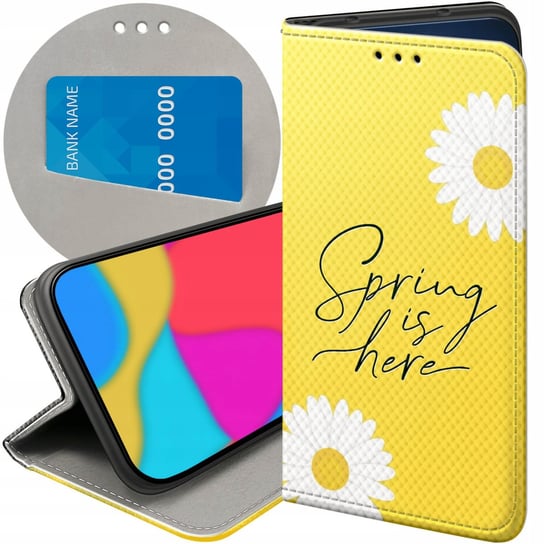 ETUI Z KLAPKĄ DO SONY XPERIA L1 WZORY WIOSNA WIOSENNE SPRING FUTERAŁ CASE Sony