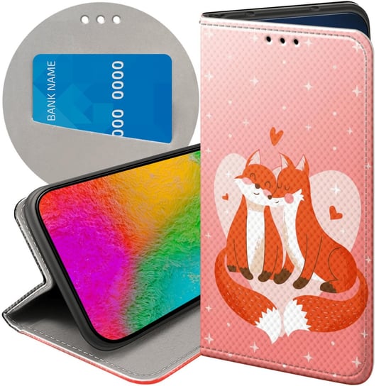 ETUI Z KLAPKĄ DO XIAOMI 12 5G / 12X 5G WZORY LOVE MIŁOŚĆ ZAKOCHANIE FUTERAŁ Xiaomi