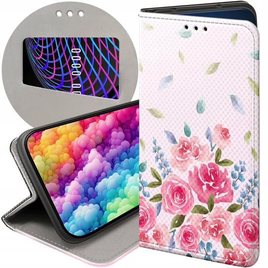 ETUI Z KLAPKĄ DO XIAOMI 13 LITE / CIVI 2 WZORY ŁADNE PIĘKNE BEAUTY FUTERAŁ Xiaomi