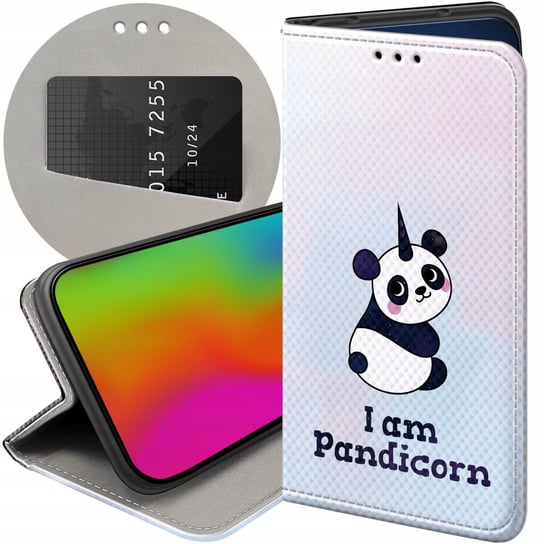 ETUI Z KLAPKĄ DO XIAOMI 13 LITE / CIVI 2 WZORY MISIE KOALA MIŚ FUTERAŁ CASE Xiaomi