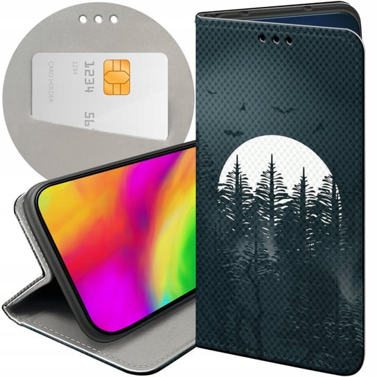 ETUI Z KLAPKĄ DO XIAOMI 13 PRO WZORY MROCZNE HORROR STRASZNE FUTERAŁ CASE Xiaomi