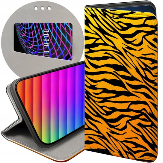 ETUI Z KLAPKĄ DO XIAOMI 13 PRO WZORY TYGRYS TYGRYESK TIGER FUTERAŁ CASE Xiaomi