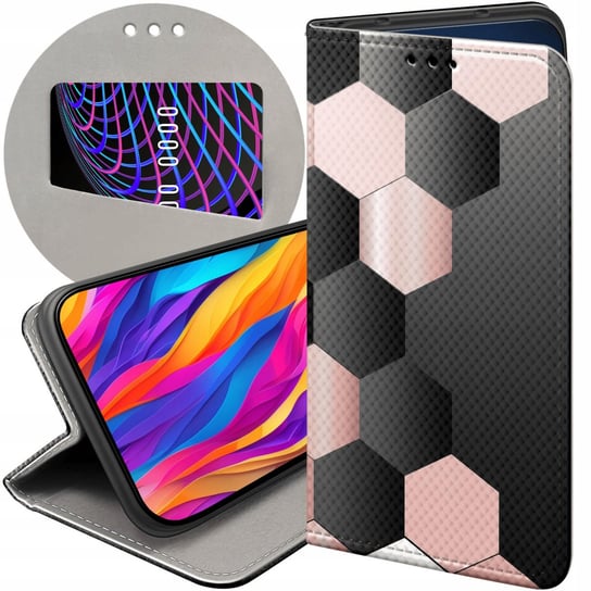 Etui Z Klapką Do Xiaomi Mi 11 Lite 4G / 5G Wzory Geometryczne Symetria Case Xiaomi