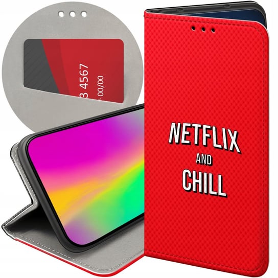 ETUI Z KLAPKĄ DO XIAOMI MI A2 / MI 6X WZORY NETFLIX SERIALE FILMY KINO CASE Xiaomi