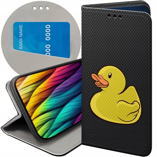 ETUI Z KLAPKĄ DO XIAOMI NOTE 9 PRO / NOTE 9S WZORY BEZ TŁA NAKLEJKI STICKER Xiaomi