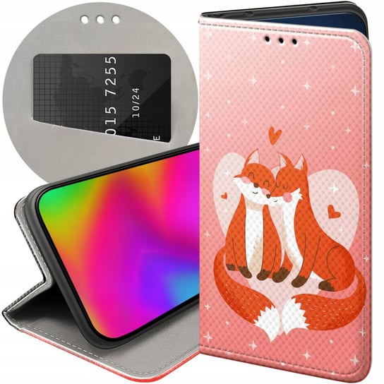 ETUI Z KLAPKĄ DO XIAOMI REDMI 8 WZORY LOVE MIŁOŚĆ ZAKOCHANIE FUTERAŁ CASE Xiaomi