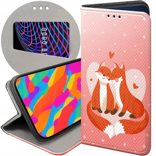 ETUI Z KLAPKĄ DO XIAOMI REDMI 9 WZORY LOVE MIŁOŚĆ ZAKOCHANIE FUTERAŁ CASE Xiaomi