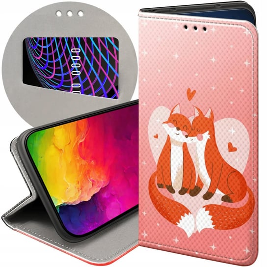 ETUI Z KLAPKĄ DO XIAOMI REDMI 9A WZORY LOVE MIŁOŚĆ ZAKOCHANIE FUTERAŁ CASE Xiaomi