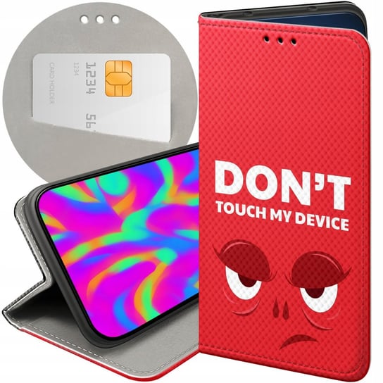 ETUI Z KLAPKĄ DO XIAOMI REDMI 9T / POCO M3 WZORY ŚMIESZNE ZABAWNE WESOŁE Xiaomi