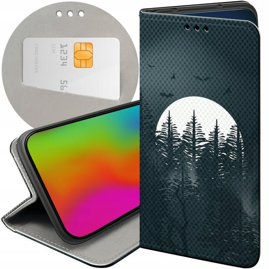 ETUI Z KLAPKĄ DO XIAOMI REDMI NOTE 10 5G WZORY MROCZNE HORROR STRASZNE CASE Xiaomi