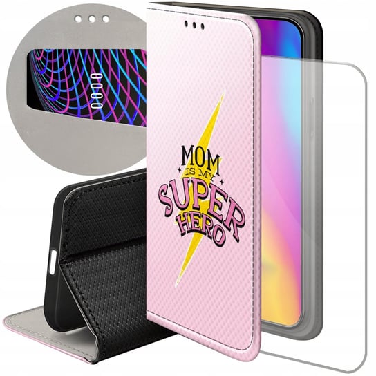 ETUI Z KLAPKĄ DO XIAOMI REDMI NOTE 12 4G WZORY DZIEŃ MAMY MATKI MAMA CASE Xiaomi