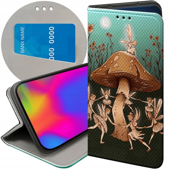 ETUI Z KLAPKĄ DO XIAOMI REDMI NOTE 12S 4G WZORY FANTASY MAGIC WRÓŻKA CASE Xiaomi