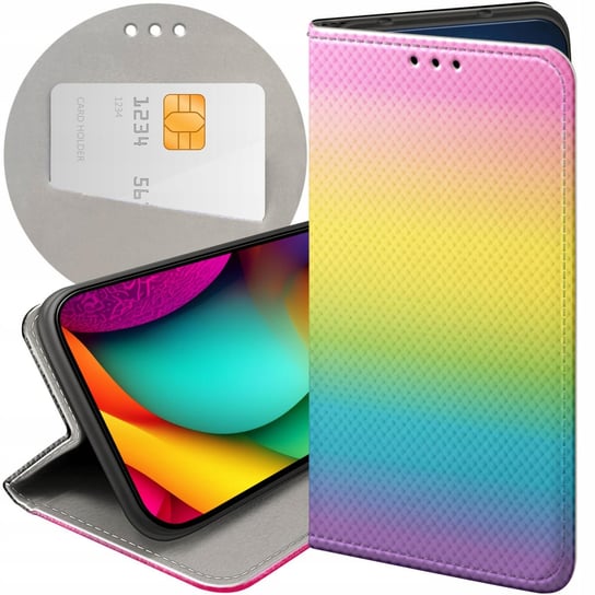 Etui Z Klapką Do Xiaomi Redmi Note 8 Pro Wzory Lgbt Równość Pride Futerał Xiaomi