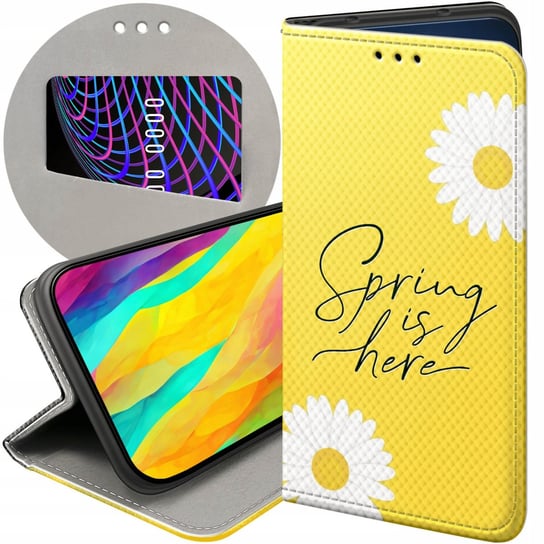 ETUI Z KLAPKĄ DO XIAOMI REDMI NOTE 8T WZORY WIOSNA WIOSENNE SPRING FUTERAŁ Xiaomi