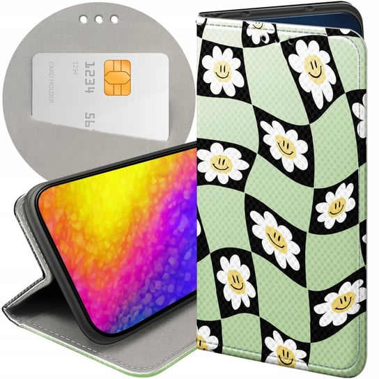 ETUI Z KLAPKĄ DO ZTE BLADE V8 LITE WZORY DANISH PASTEL PASTELE FUTERAŁ ZTE