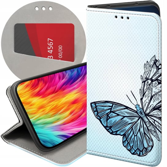 Etui Z Klapk Do Zte Blade V Wzory Motyle Butterfly Barwne Futera Case Zte Sklep Empik Com