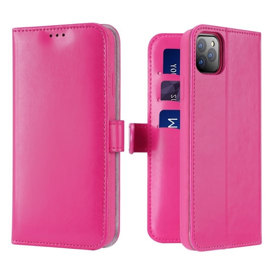 Etui z klapką Dux Ducis Kado iPhone 11 Pro różowy - Różowy Dux Ducis