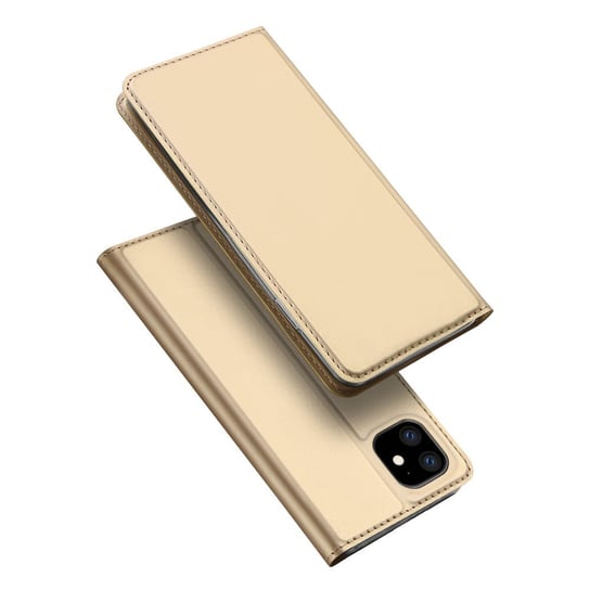 Etui z klapką Dux Ducis Skin Pro iPhone 11 złoty - Złoty Dux Ducis